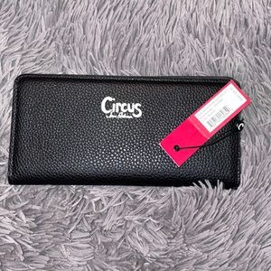 NWT Circus by Sam Edelman Black Leather Wallet
